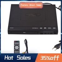 Dvd-225 Home Đầu DVD Kỹ Thuật Số Đa Phương Tiện Đầu Ra AV Có Điều Khiển Từ Xa Cho TV VCD Đầu DVD EU CẮM