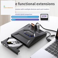 Dvd ngoài CD Writer Burner CD và DVD Player Type C / USB3.0 Ổ đĩa DVD ngoài cho PC Laptop Windows 11 / 10 / 8 / 7