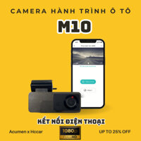 DVR Camera hành trình M10, Hình ảnh full Utra HD 1080 cực rõ nét, kết nối ndroid