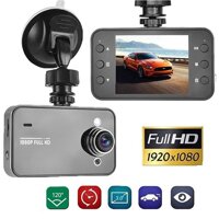 DVR Car Driving Recorder 2.4 IPS Screen K6000 Multi-Function Dash Cam Car DVR Camera HD 1080P Super Wide-Angle Recorder Parking Monitor Loop Recording Motion Detection