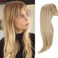 Dwayne Tóc Tổng Hợp Toppers, Kẹp Tóc Ombre Topper Tóc Có Tóc Nổ, Phần Mở Rộng Tóc Giả Tăng Khối Lượng Tóc Thẳng Topper Tự Nhiên Tóc Cho Nữ