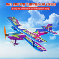 DWH E3001 PITTS RC Máy bay Máy bay Máy bay bọt 450mm Sải cánh Đồ chơi Bay ngoài trời cho Người lớn Trẻ em Bé trai Tự làm Mô hình Lắp ráp Phiên bản KIT