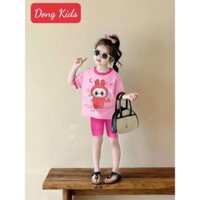 DXD- Bộ bé gái phối quần legging đáng yêu,chất cotton mềm mại,từ 10-60kg
