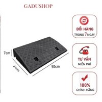 (DxRxC = 50x24x7cm) màu đen - Bục dắt xe lên xuống, bậc dắt xe, cầu di chuyển lên xuống cho ô tô,xe máy,xe ba gác, xe