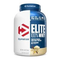 Dymatize Elite 100% Whey Protein Powder, 5Lbs (2.3 Kg)
