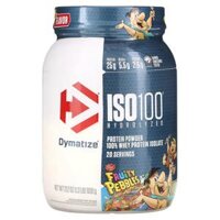 Dymatize ISO 100 Hydrolyzed 100% Whey Protein Isolate Fruity Pebbles 1.3 lbs (600 g)