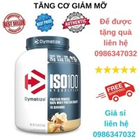 DYMATIZE ISO 100 WHEY PROTEIN POWDER HYDROLYZED 100% WHEY ISOLATE SỮA TĂNG CƠ 5LBS