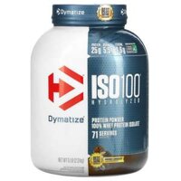 Dymatize ISO100 Hydrolyzed 100% Whey Protein Isolate Gourmet Chocolate 5 lb (2.3 kg)