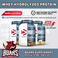 DYMATIZE ISO100 HYDROLYZED 100% WHEY PROTEIN ISOLATE, SỮA TĂNG CƠ BỔ SUNG PROTEIN WHEY TINH KHIÊT (5 LBS)