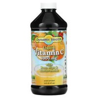 Dynamic Health Liquid Vitamin C Natural Citrus  1,000 mg 16 fl oz (473 ml)