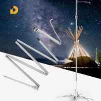 Dynwave Hợp kim nhôm Cắm trại Đèn lồng Móc treo Camera thể thao Gậy Selfie để đi bộ đường dài