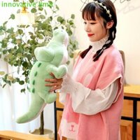 Dyruidoj Búp bê cá sấu nhồi bông Đồ chơi ngủ mềm Quà tặng sinh nhật