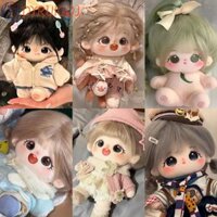 Dyruidoj Búp bê Cotton 20cm, Búp bê Cotton thần tượng mềm mại dễ thương, Đồ chơi búp bê sang trọng Anime PP Cotton Nhồi bông Không có thuộc tính Búp bê Quà tặng trẻ em
