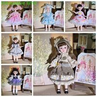 Dyruidoj Công Chúa Dress Up Búp Bê BJD Tóc Dài Đẹp Tập Đi