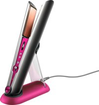 Dyson Corrale Professional Cord-Less Hair Straightener - Frizz Removing Flexing Plates, for all hair types (Black Nickel/Fuchsia)