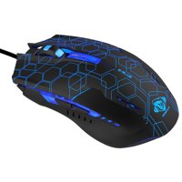 E-3LUE EMS636 Professional Computer Gaming Mouse with 6 Buttons USB Wired 2500DPI Adjustable Game Mice