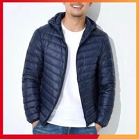 𝐑ẻ Áo khoác phao lông vũ CÓ MŨ SIZE 100KG siêu nhẹ xuất khẩu cao cấp - V13d ◦  " < ' `