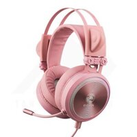 E-Dra EH412 Pro Gaming Headset – Pink, 7.1 Surround Sound, RGB