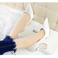 𝐓ế𝐭🌺 GIÀY CAO GÓT ĐẾ TRONG BIGTREE CHÍNH HÃNG - GÓT VUÔNG CỰC SANG Ảnh thật SD54 * re nha1