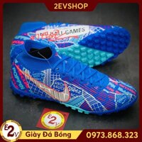 𝐓Ế𝐓🌺 NEW CH [FreeShip] [Tặng Tất/Túi] Giày Đá Bóng 𝗧𝗙 𝗡𝗶𝗸𝗲 𝗠𝗲𝗿𝗰𝘂𝗿𝗶𝗮𝗹 𝗩𝗜𝗜 𝗦𝗮𝗻𝗰𝗵𝗼 Xanh Biển Đã Khâu ˇ ⁵ ' ' P:{ = |