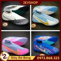 𝐓Ế𝐓🌺 NEW CH [FreeShip] [Tặng Tất/Túi] Giày Đá Bóng  𝗧𝗙 𝗡𝗶𝗸𝗲 𝗠𝗲𝗿𝗰𝘂𝗿𝗶𝗮𝗹 𝗩𝗜𝗜 Cao Cổ Đủ Màu Đã Khâu ˇ ⁵ ' ⚡ r: