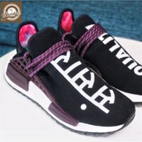 𝐑ẻ Tết🌺 Giày - Giầy thể thao sneaker NMD HUMAN RACE EQUALiITY đen chữ trắng Còn Hàng    ?   2020 new .