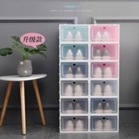 𝐑Ẻ Tết | Rẻ Nhất rồi | HOT Hộp để giày nhựa cứng trong suốt 💝 [ 2020 ] Tốt 2020 ` ˇ 1 ˇ '