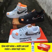 𝐑Ẻ Tết [SALE SỐC-FULLBOX- TẶNG NƯỚC PLAC] Giày air force just do it size 36- 44 NAM NỮ ☑ Chuẩn . `  ◦ ; '