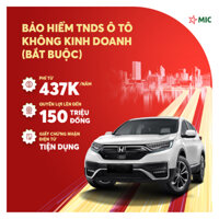 [E-Voucher] Bảo hiểm TNDS Ô tô MIC, xe không kinh doanh, kèm tự nguyện