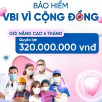 [E-voucher] Bảo Hiểm VBI Vì Cộng Đồng (1-55 tuổi) VIETINBANK - VBI