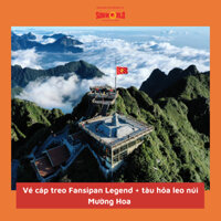 [E - Voucher] Combo vé cáp treo Fansipan Legend + tàu hỏa leo núi Mường Hoa, ngắm trọn vẻ đẹp hùng vĩ