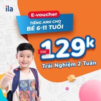 [E-Voucher Khóa học] 2 Tuần Luyện Nghe & Giao Tiếp Tiếng Anh Chuyên Sâu Cùng Giáo Viên Nước Ngoài Cho Bé 6-11 Tuổi