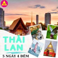 E- voucher tour du lịch giá rẻ tour du lịch thái lan (5 ngày 4 đêm) trải nghiệm vẻ đẹp tại vương quốc thái lanSGVT