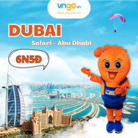 [E-voucher] Tour Dubai - Safari - Abu Dhabi