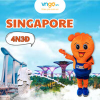 [E-voucher] Tour Singapore - Garden By The Bay - Sentosa - Jewel