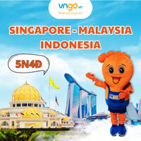 [E-voucher] Tour Singapore - Indonesia - Malaysia