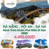 [E-Voucher] Vietourist - Tour Du Lịch Hồ Chí Minh-Đà Nẵng-Phố Cổ Hội An- Bà Nà Hills- Linh Ứng Tự 3 Ngày 2 Đêm