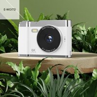 E-woitd 6K HD CCD Máy ảnh kỹ thuật số Máy quay Video Máy quay màn hình 2,4 Inch để chụp ảnh cho trẻ em Người lớn mới bắt đầu HNVN
