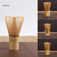 E-woitd Lễ Nhật Bản Tre Matcha Thực Tế Bột Đánh Cà Phê Trà Xanh Bàn Chải Chasen Dụng Cụ Máy Xay Bàn Chải Phụ Kiện Trà QDD