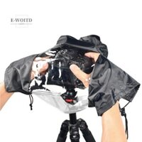 E-woitd Máy Ảnh Chống Thấm Nước Che Mưa Áo Mưa Bảo Vệ Bụi Dành Cho Canon Nikon Sony Panasonic Fuji DSLR Phụ Kiện Máy Ảnh HNVN