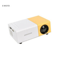 E-woitd Rạp hát tại nhà di động YG300 Máy chiếu Mini TV thông minh Laser Beamer Rạp chiếu phim 3D LED Videoprojector cho phim 1080P qua cổng HD HNVN