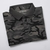𝐓ế𝐭 Xả Sale [Mua 2 giảm 20%] Áo thun nam polo họa tiết camo rằn ri Basis .  new2021