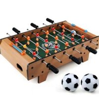 E23 OTPF Bàn bi lắc bóng đá bằng gỗ cho bé lẫn người lớn đủ bộ đồ chơi kích cỡ mini 4 tay cầm tới cỡ to 6 tay cầm - BL08