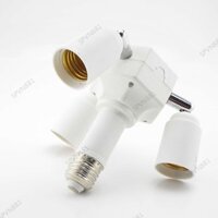 E27 Đến 4 E27 Bóng Đèn Đế Bộ Chia Ổ Cắm Đèn Led Có Thể Điều Chỉnh Giá Đỡ Đèn Adapter Chuyển Đổi VN8B1