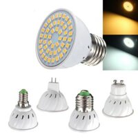 E27 E14 GU10 MR16 3W 48 SMD 2835 LED Pure White Warm White Spot Lightting Bulb AC110V AV220V