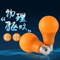 E27 Vít LED Chống Muỗi Đèn Phòng Ngủ Gian Hàng Sóng Ánh Sáng Chống Muỗi Đuổi Muỗi Chiếu Sáng Kép Màu Cam Đỏ Chống Muỗi led25.2.9