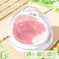 e4 Lồng chuột hamster có lồng, mang theo túi mật, chồn hoa, gấu vàng, toàn cảnh, mang the