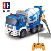 E518-001 1:20 Máy Trộn Bê Tông Xi Măng Điều Khiển Từ Xa Mô Hình Xe Tải Kỹ Thuật Cho Trẻ Em