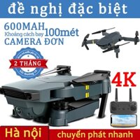 E58 4K flycam mini giá rẻ có camera máy bay điều khiển từ xa 4 cánh - kết nối wifi qua Smart phone HD