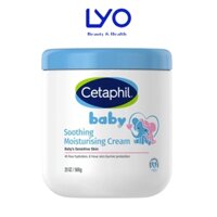 e593 - Kem làm dịu và dưỡng ẩm cho bé Cetaphil Baby Soothing & Moisturising Cream hũ 566g